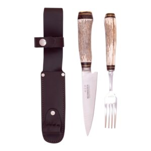 FORK AND KNIFE DEER SET